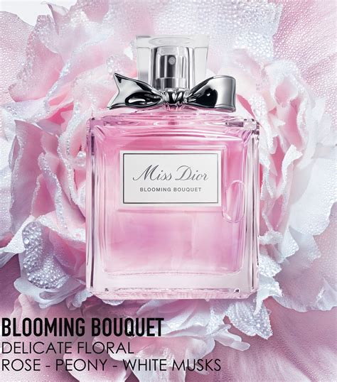 miss dior blooming flowers.